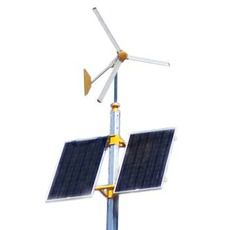 Автономная электростанция 1000W 2 солнечные батареи 40W ветрогенератор EuroWind 500W