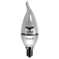 Светодиодная лампа Maxus 4W С-37 220V 331к