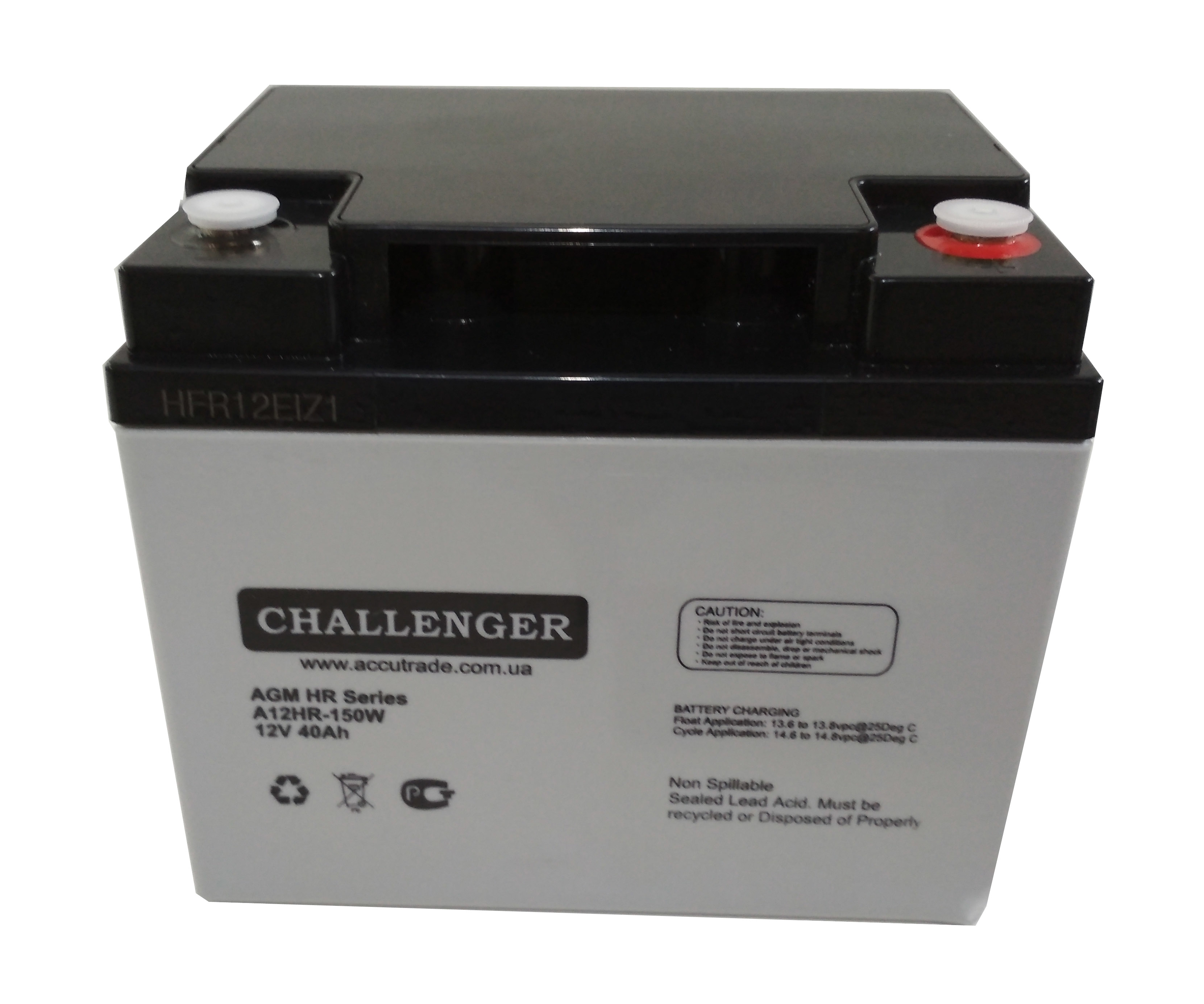 Аккумулятор CHALLENGER A12HR-150W