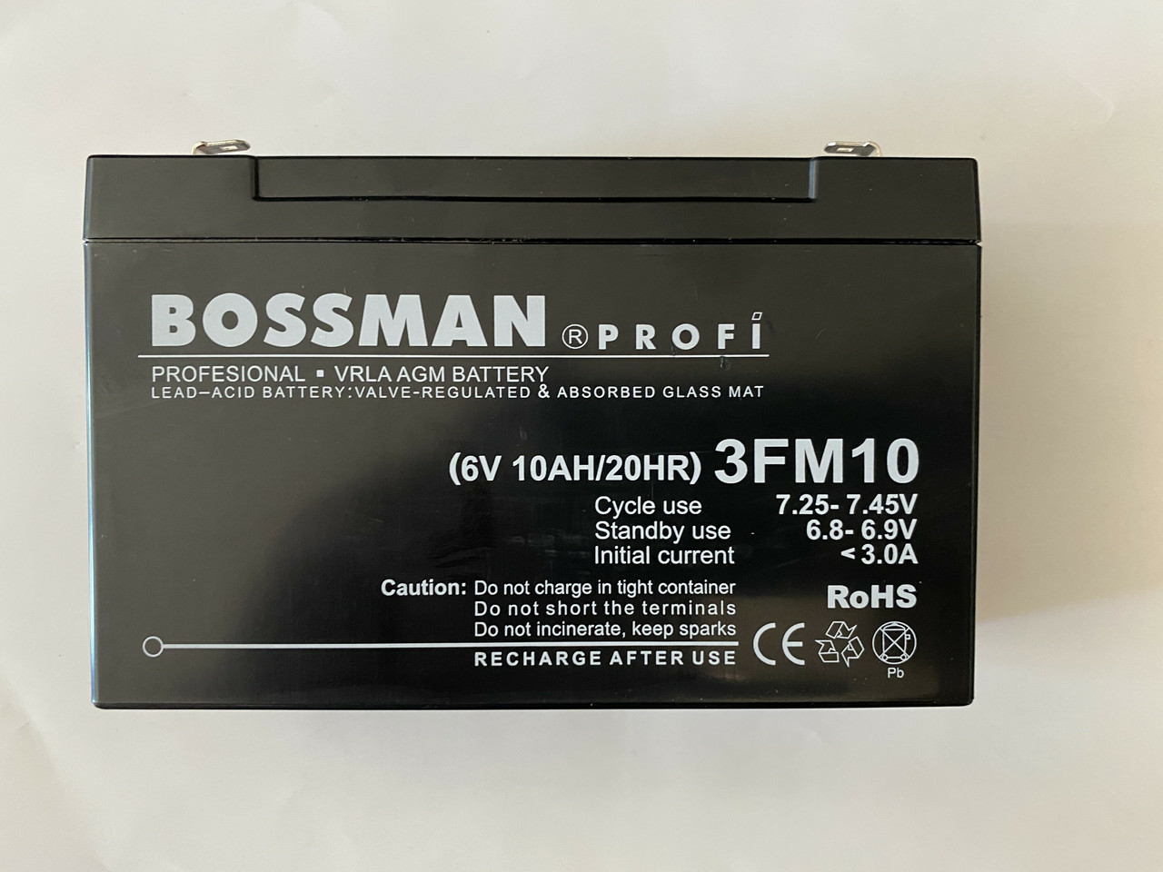 Аккумулятор для детских электромобилей Bossman-Profi 3FM10 