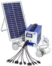 Автономная Cистема на Солнечных Батареях. Турист 6