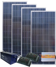 Автономная Солнечная электростанция - Дача 97/29кВт*ч в мес.