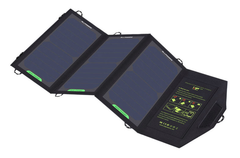 Брендовая солнечная зарядка ALLPOWERS для планшета - 15 Вт