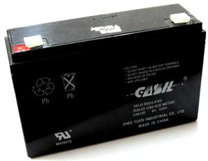 Гелевый аккумулятор Casil CA6120