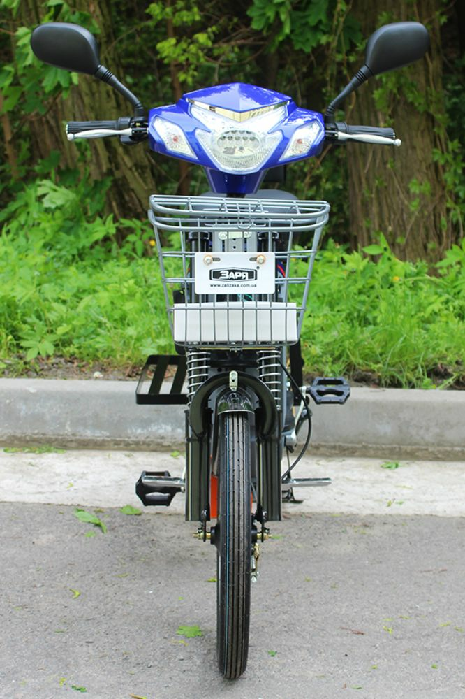 Электровелосипед Заря Силач (450W-60V) синий