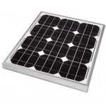 фото солнечную батарею панель картинка Фотоэлектрический модуль ABi-Solar SR-M6064830, (30 Вт, 12 В)
