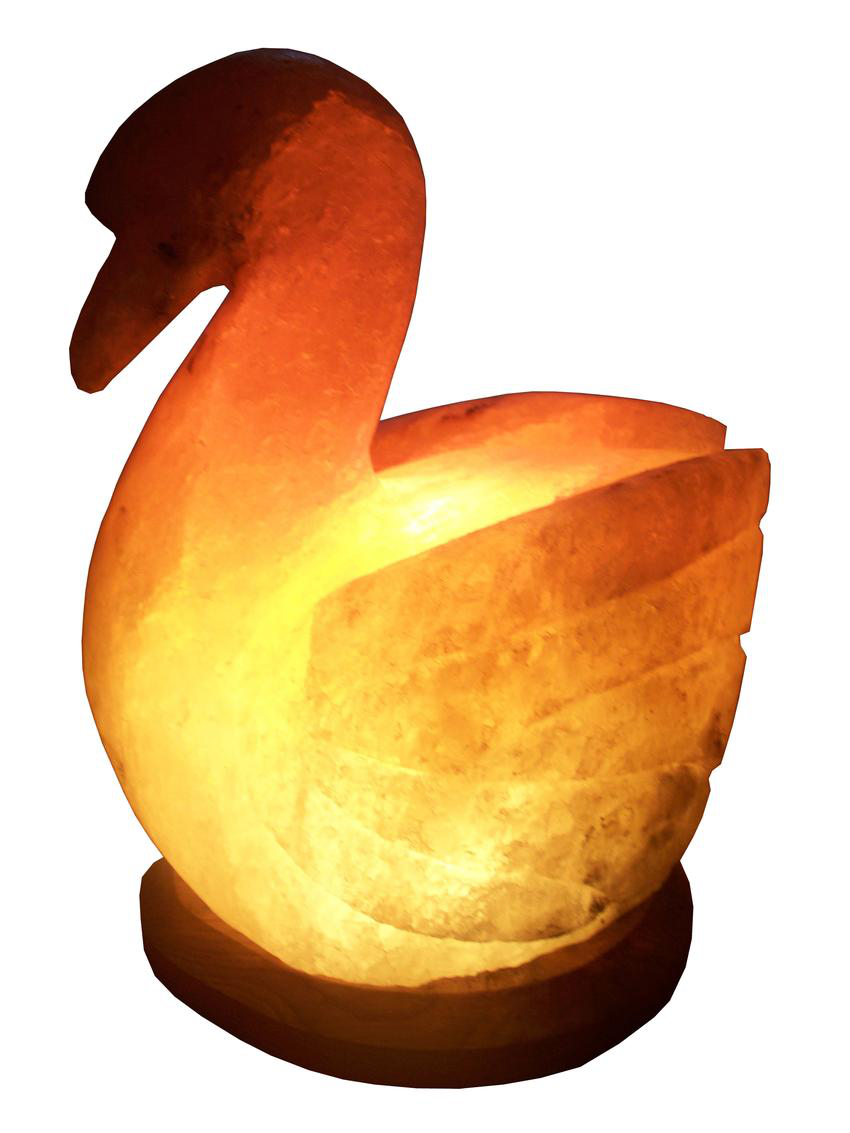 Лампа солевая в форме Лебедь