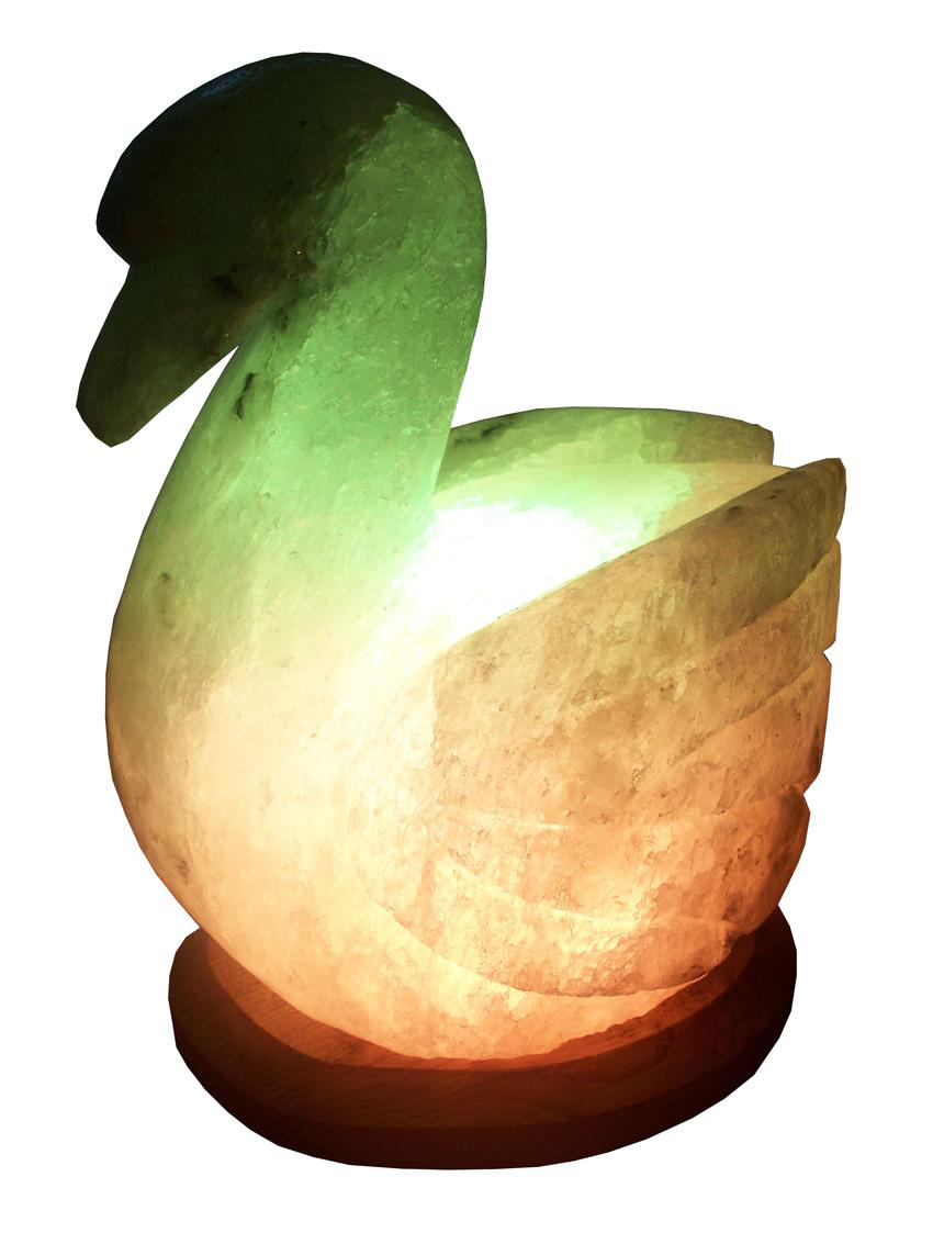 Лампа солевая в форме Лебедь