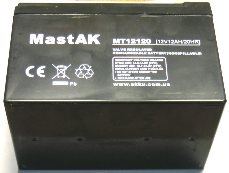 AGM аккумулятор MASTAK MT 12120