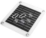 фото солнечное зарядное картинка Портативная солнечная панель на присосках - 5 Вт