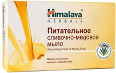 Сливочно-медовое мыло Himalaya Herbals Nourishing Cream & Honey Soap