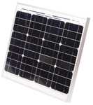фото солнечную батарею панель картинка Солнечная батарея монокристаллическая Kvazar 30Вт 12В