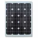 фото солнечную батарею панель картинка Солнечная батарея монокристаллическая Sunearth 50W