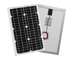 фото солнечную батарею панель картинка Солнечная панель 30 Вт / 12 В, монокристалл