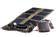 Солнечная станция для ноутбука с накопителем - 24 Вт