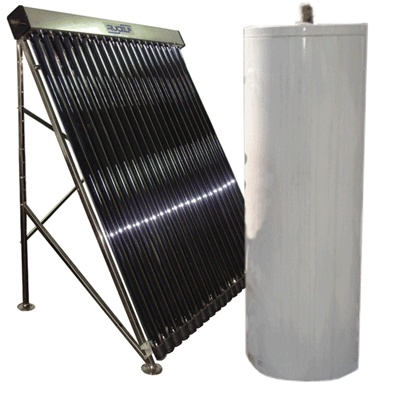 Солнечный коллектор вакуумный, гелиосистема Rucelf +комплектующие 300л