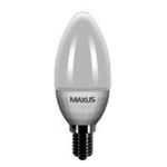 Светодиодная лампа Maxus 3,6W С-37 220V 324к Цена 7$