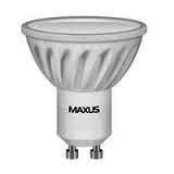 Светодиодная лампа Maxus 4.5W GU-10 220V 236к