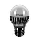 Светодиодная лампа Maxus 4W G-45 220V 334к Цена 7.5$