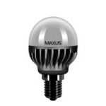 Светодиодная лампа Maxus 4W G-45 220V 342к Цена 7$