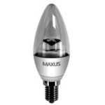 Светодиодная лампа Maxus 4W С-37 220V 329к Цена 7$