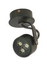 Светодиодный светильник 3W 250-300lm BK