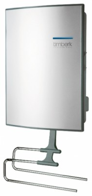 Тепловентилятор электрический настенный для ванной комнаты с полотенцесушителем Timberk TFHS20TL.SN