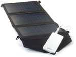 фото солнечное зарядное картинка Зарядное на солнечной батарее 10 Вт + мобильный аккумулятор 4000 мАч